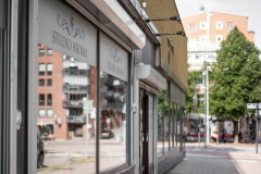 Gatuvy Studio Aroma Brunnsgatan
